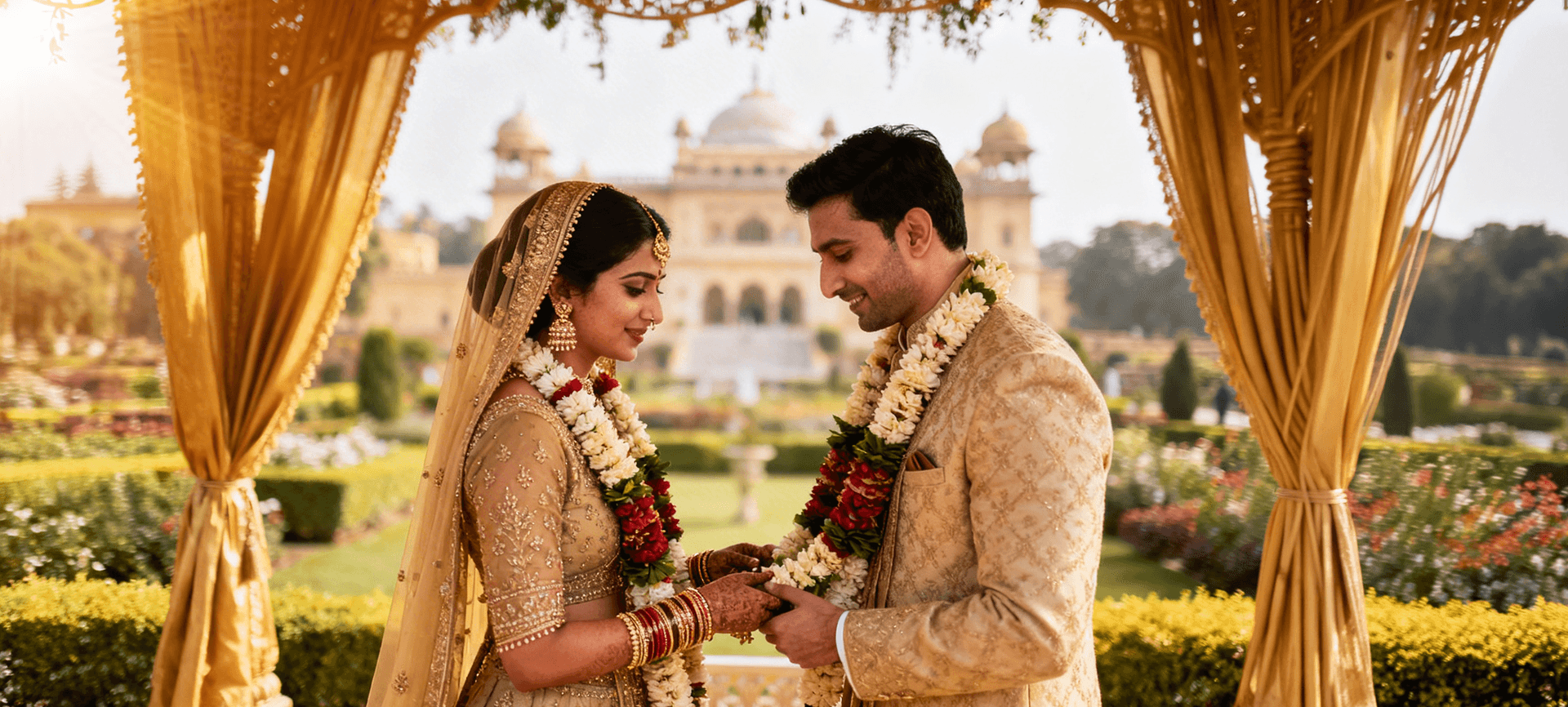 Indian Wedding Couple
